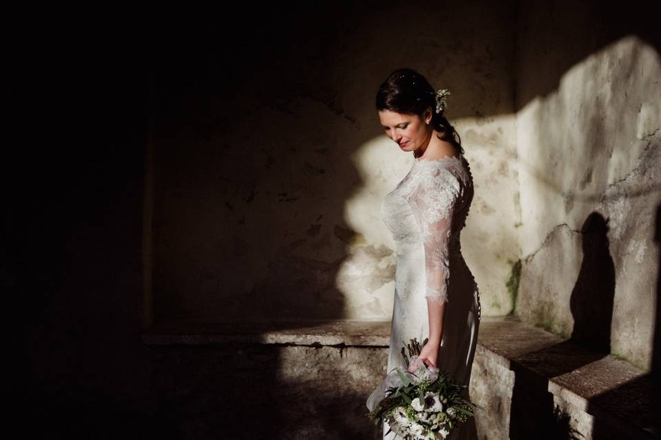 Bride fashion portrait