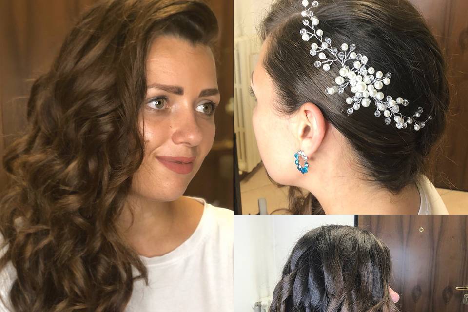 One side hairstyle