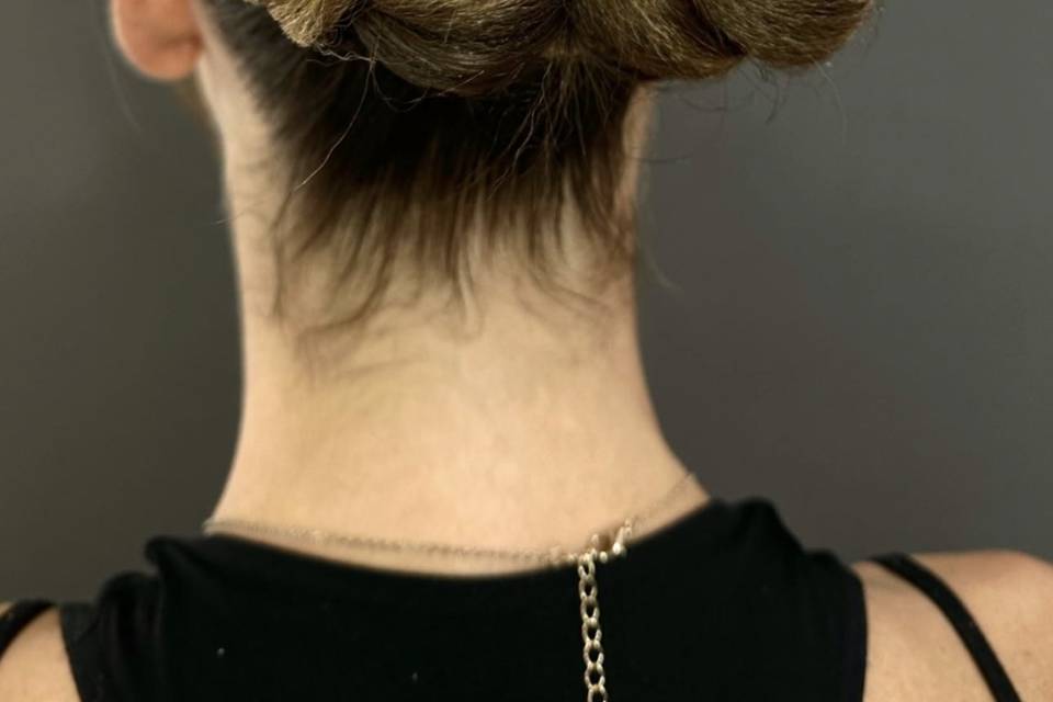 Chignon intrecciato