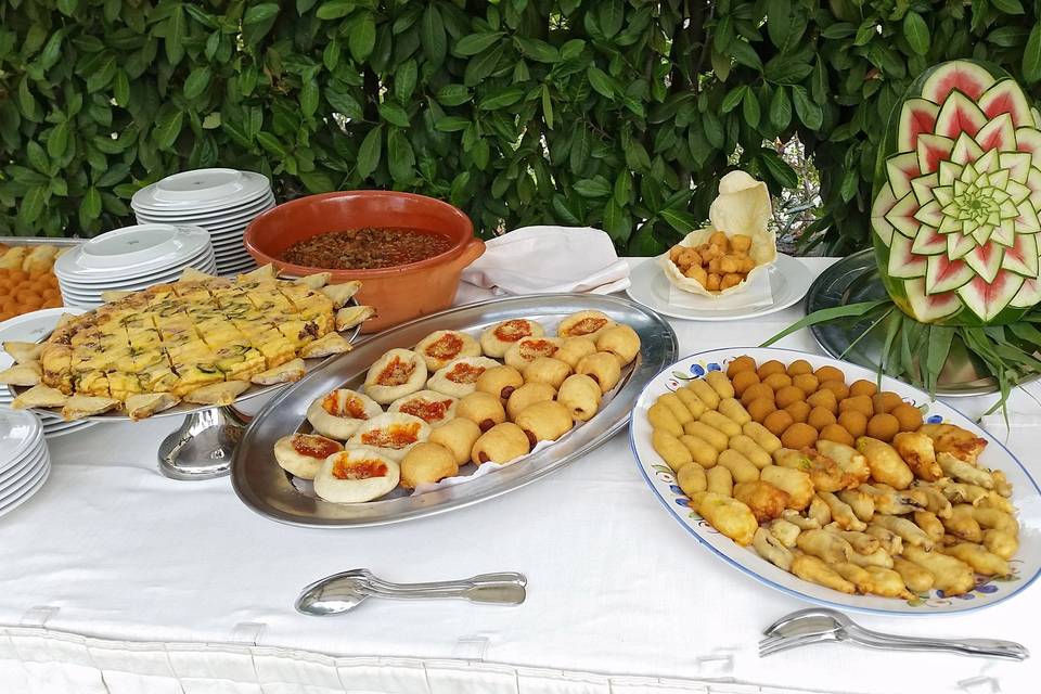 Il nostro Buffet:ricco e vario