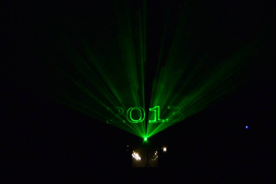 Wedding Laser Show