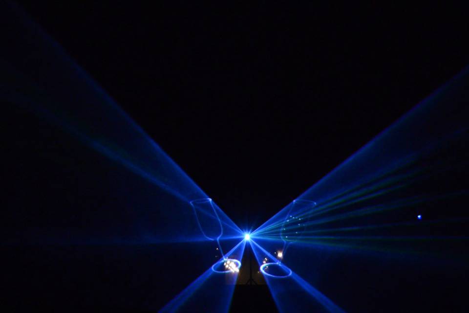 Wedding Laser Show