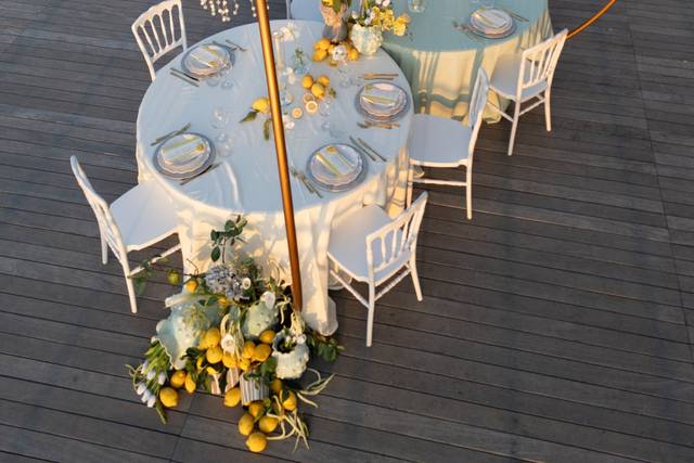 Tavoli in terrazza