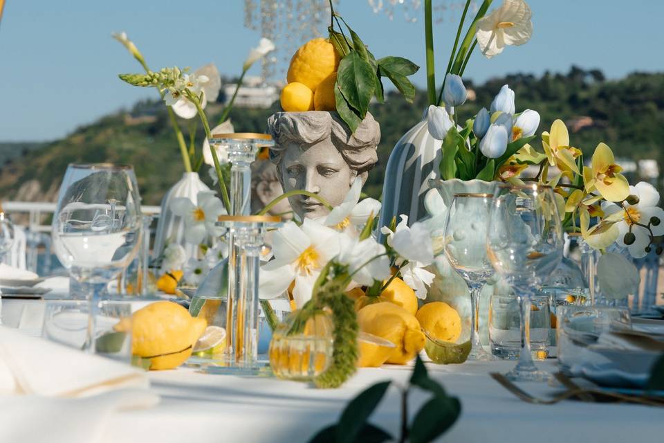 Tavoli in terrazza