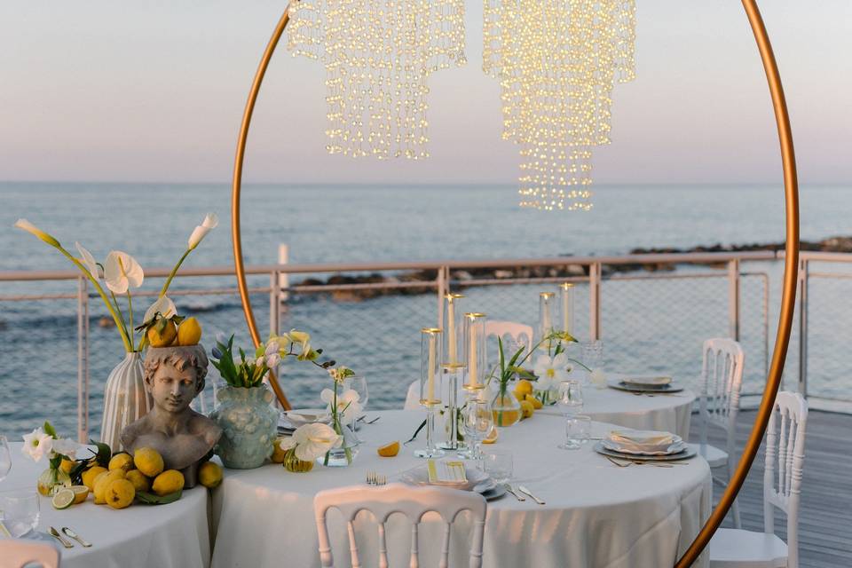 Tavoli in terrazza