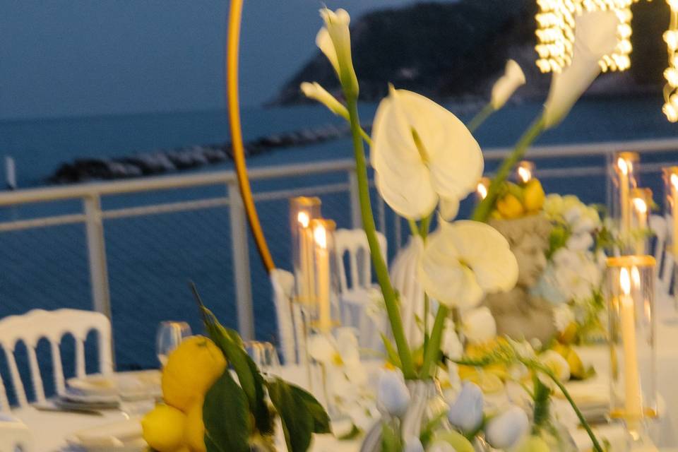 Allestimento Tavoli