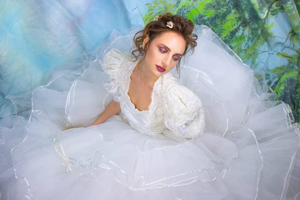 Look sposa eccentrico