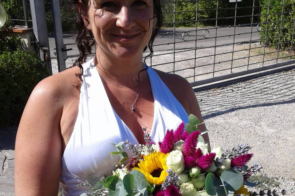 Bouquet da sposa particolare