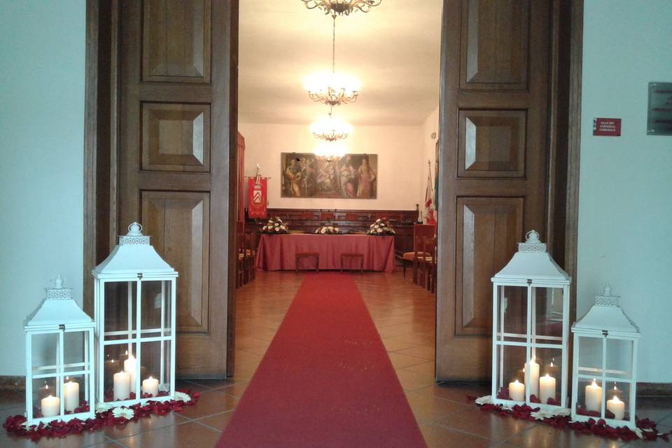 Esterno sala consiliare