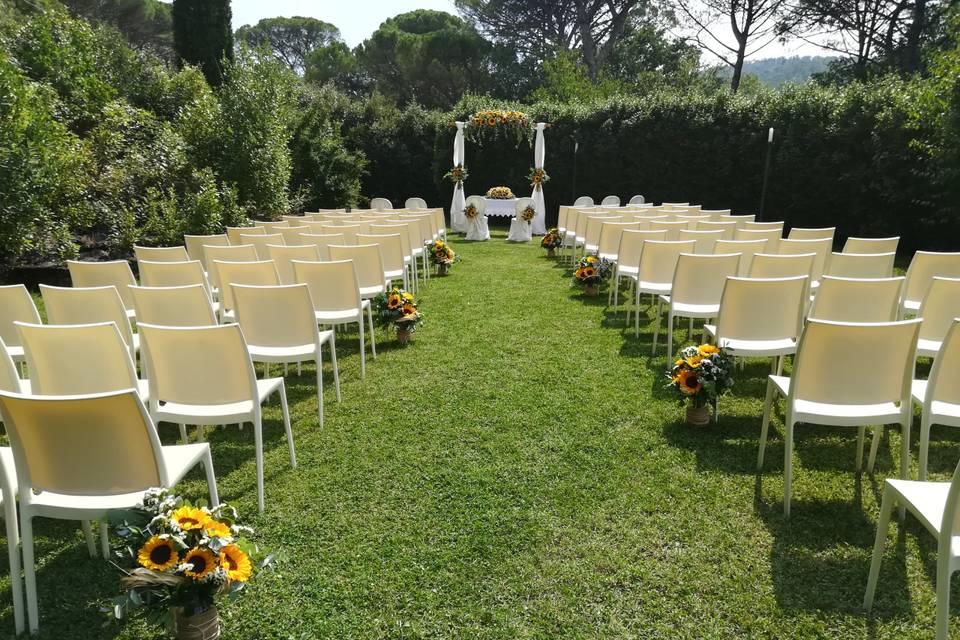 Matrimonio all'aperto