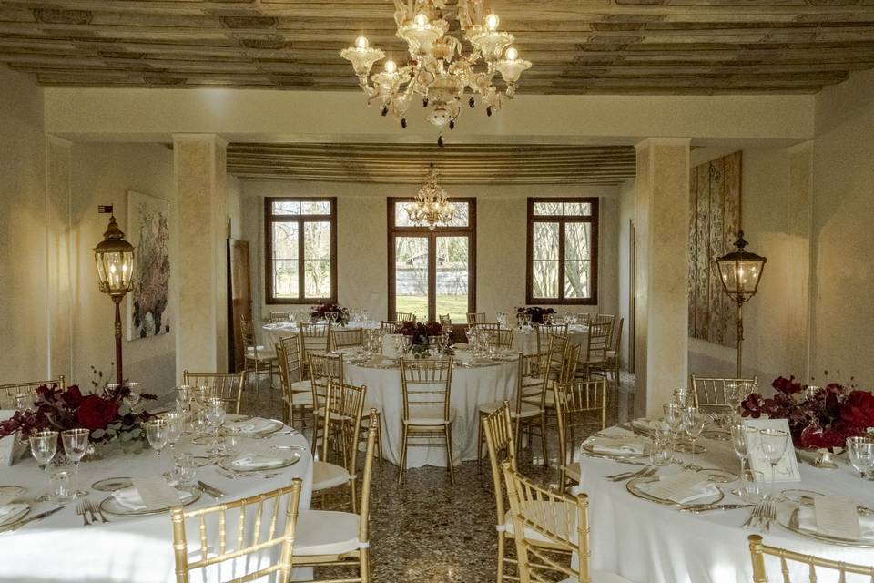 Mise en place Sala piano terra