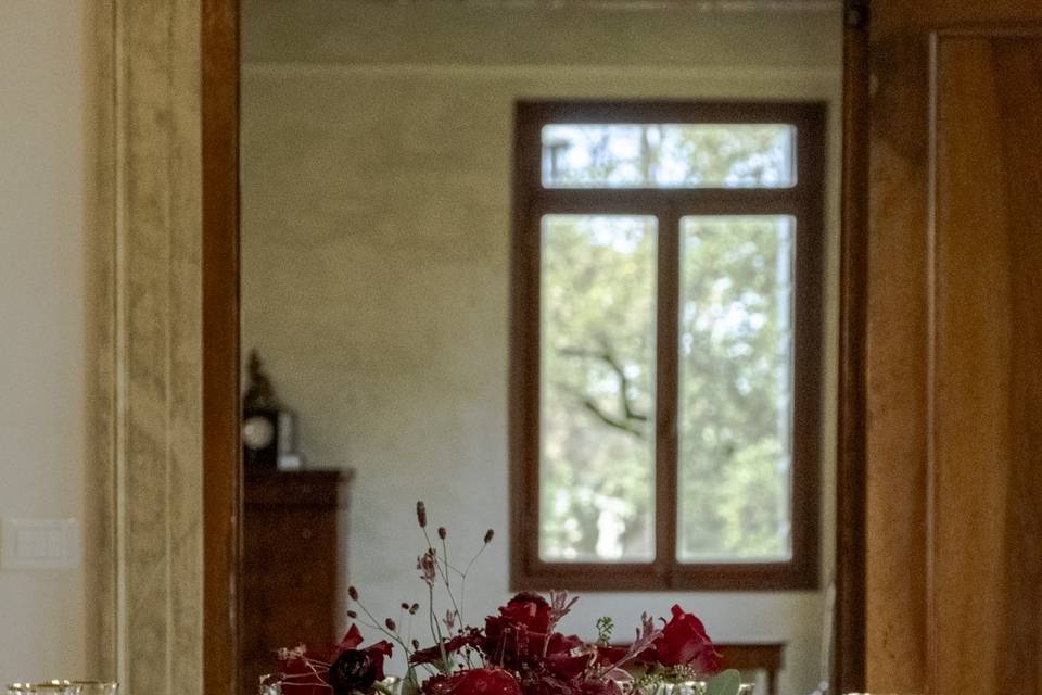Mise en place Sala piano terra