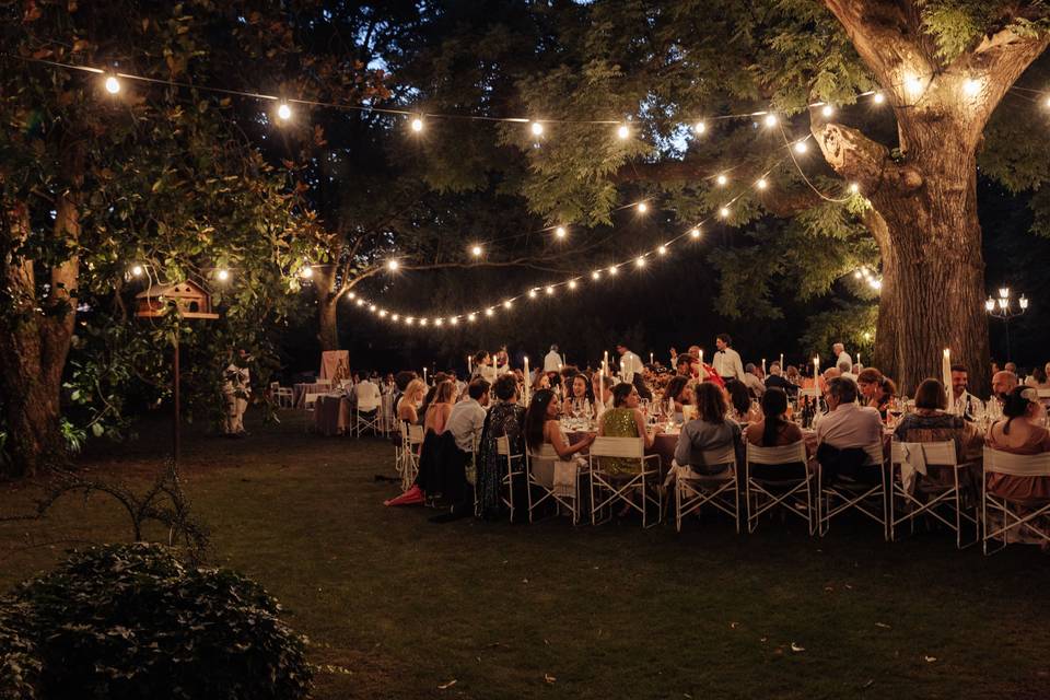 Mise en place in Giardino