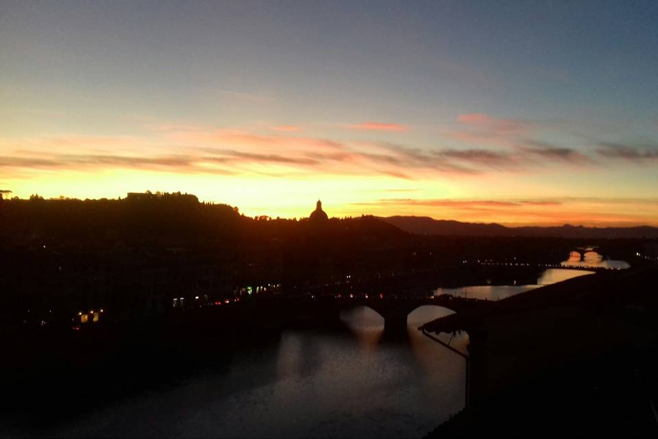 Tramonto Terrazza Arno