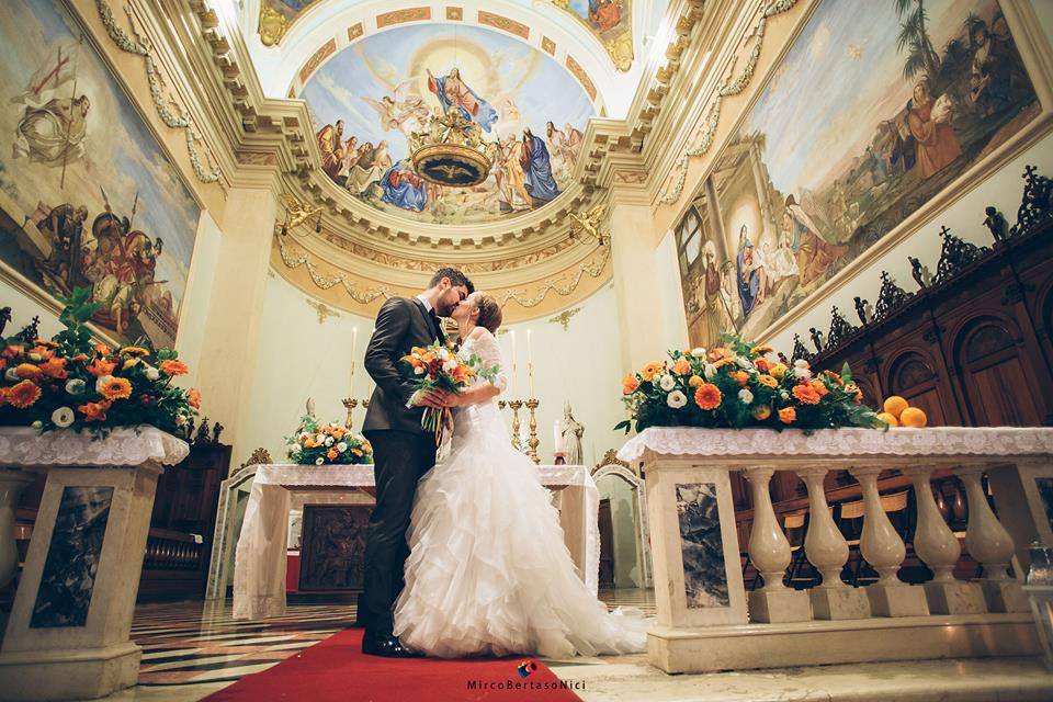 Matrimonio in arancio