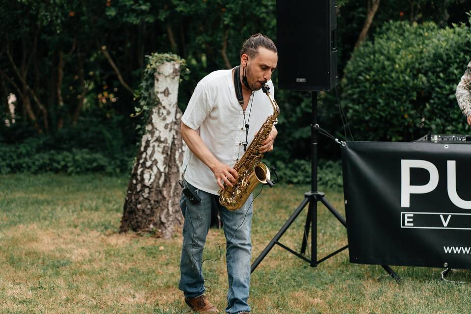 Sax matrimonio a Reggio Emilia