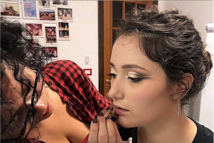 Erika Borbone make-up artist