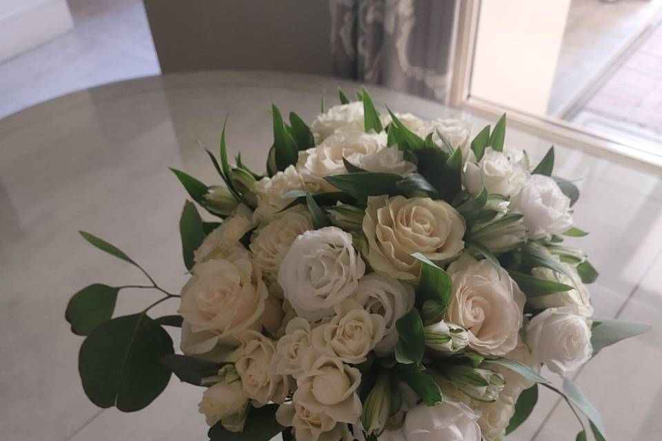 Bouquet sposa bianco