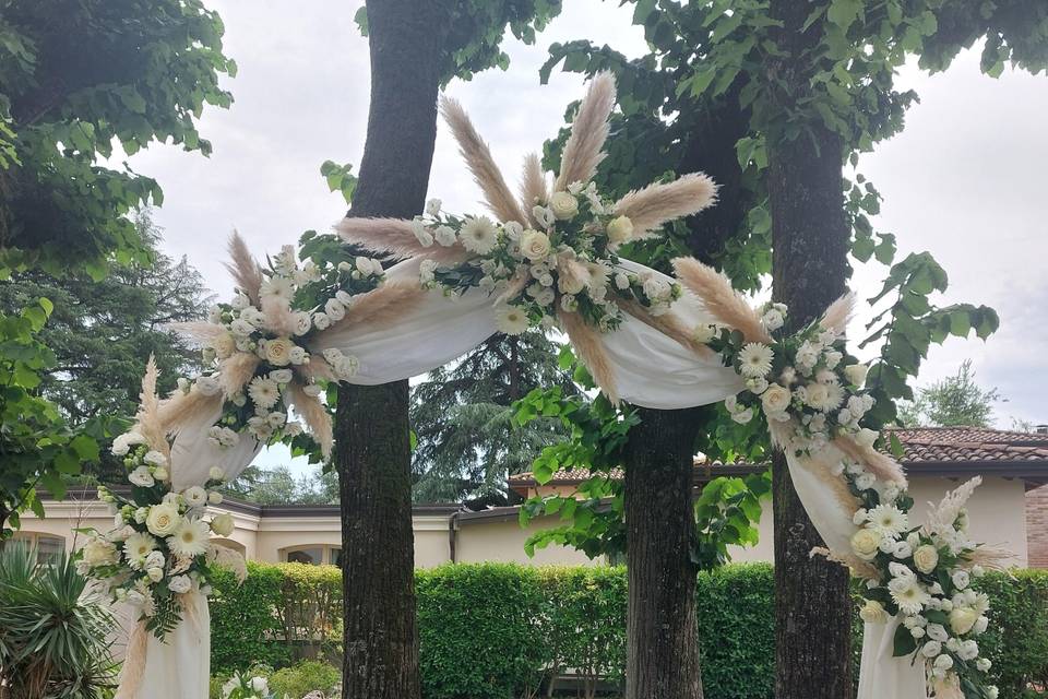 Decorazione arco cerimonia