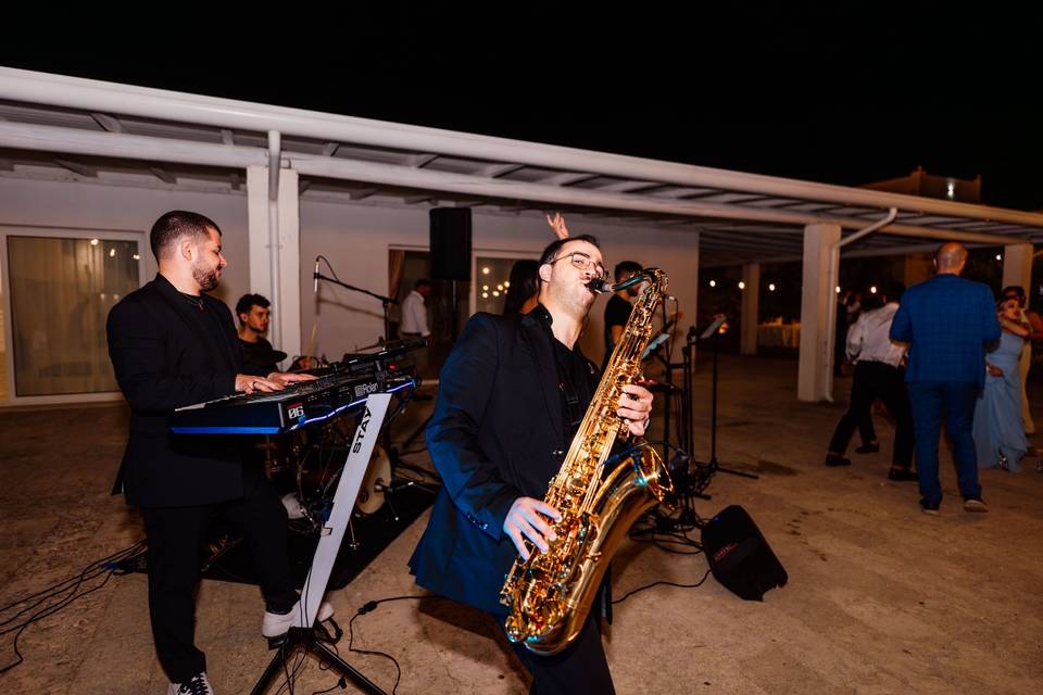 Wedding party Cantine De Mare