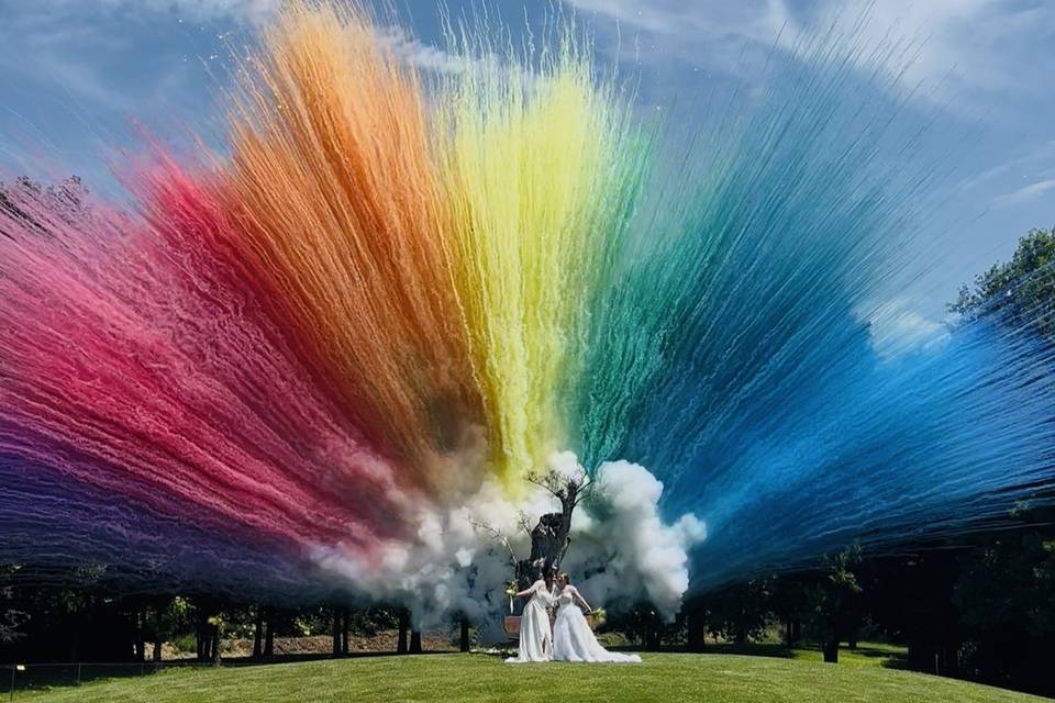 2 Smoke bomb arcobaleno