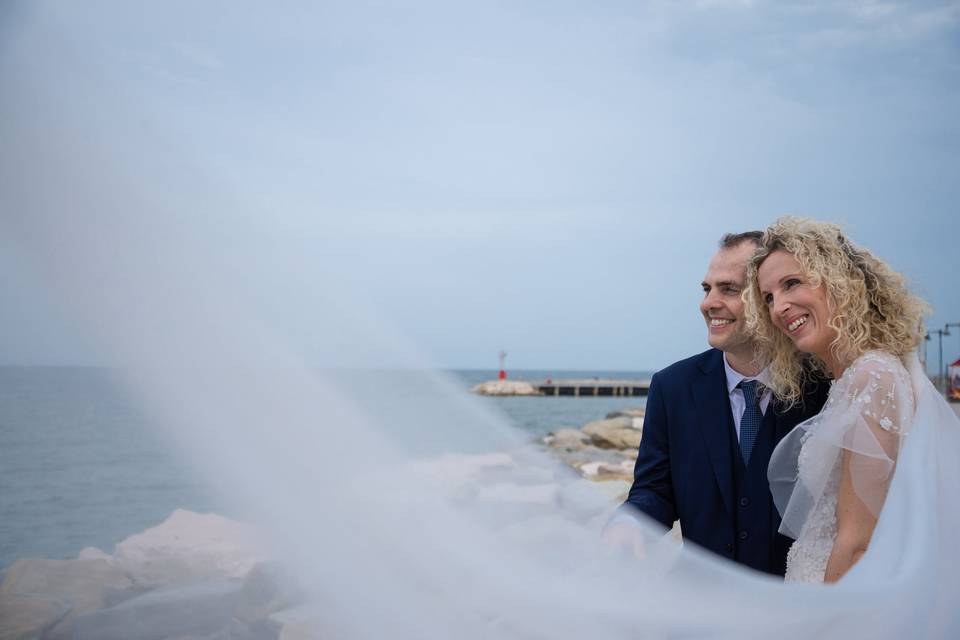 Bride veil