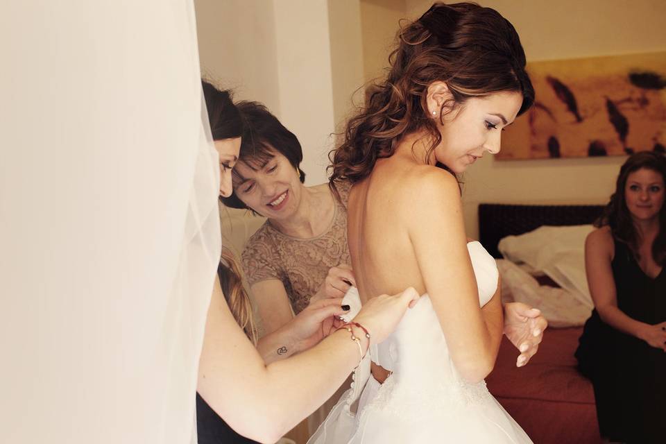 Preparativi sposa