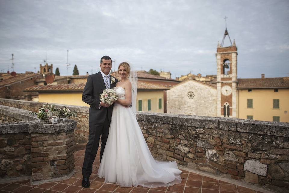 Wedding in Val d'Orcia