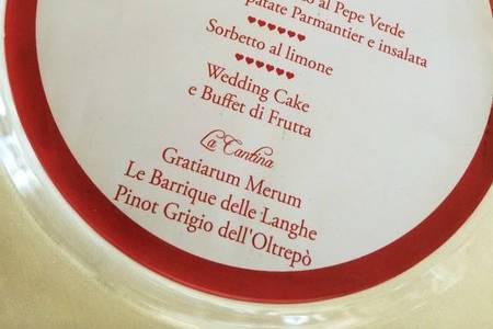 Menù rosso