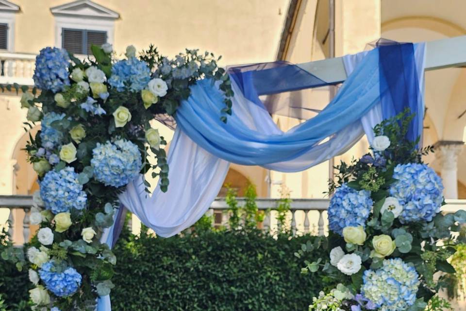Toni di azzurro