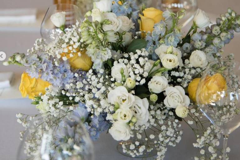 Bianco giallo azzurro