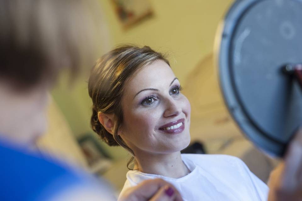 Preparazione sposa