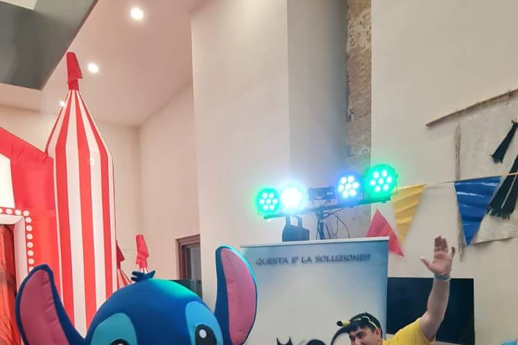 Mascottes e animatori