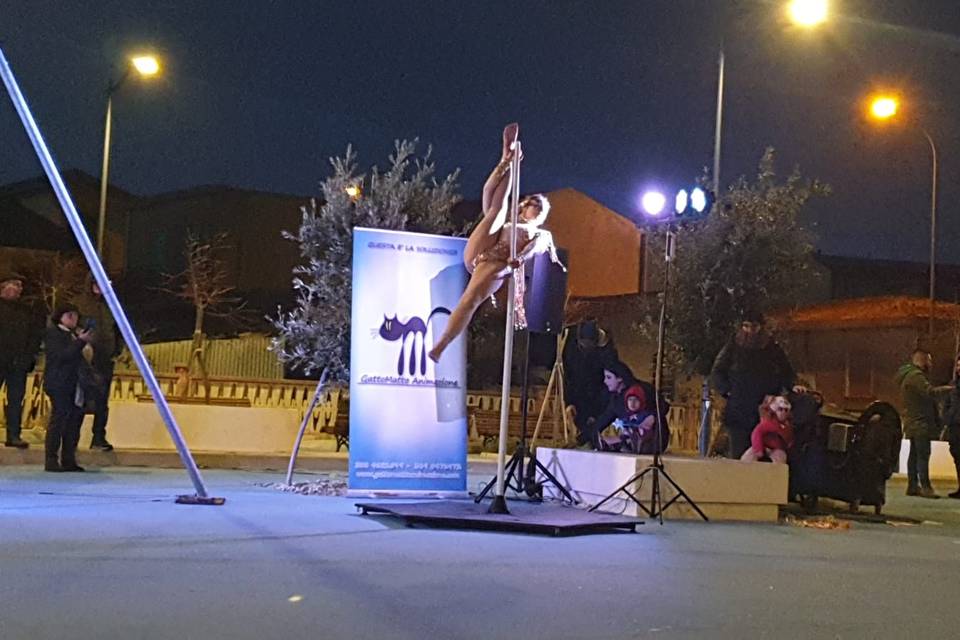 Pole dancers