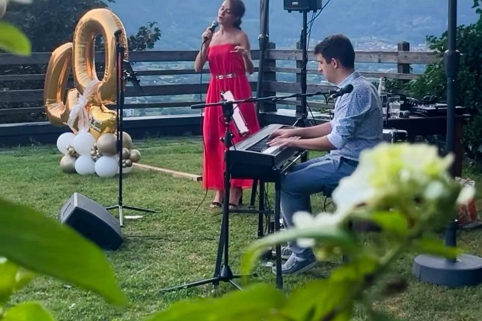 Apericena cantato per evento