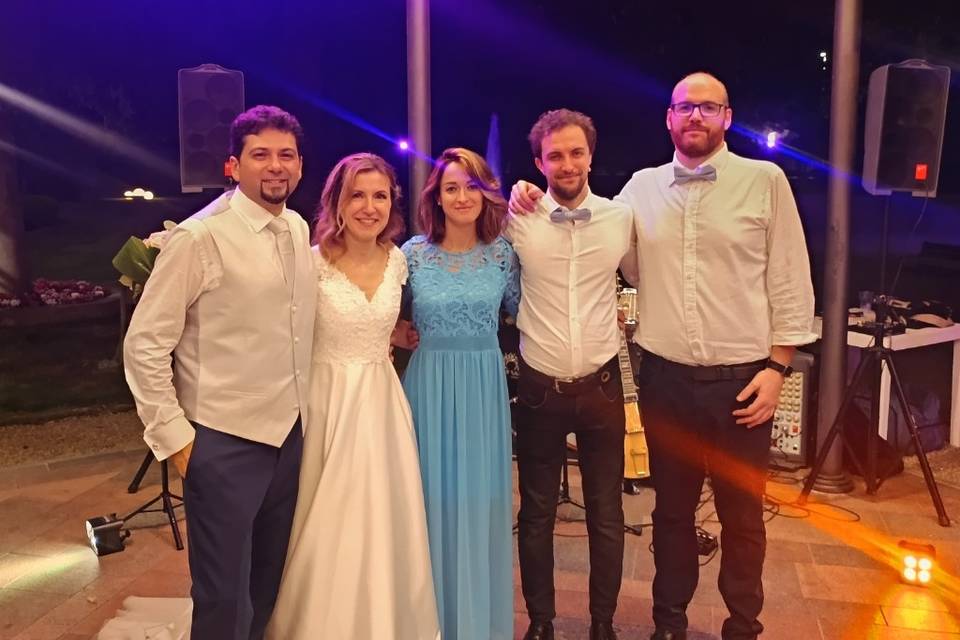 Jazz Trio con gli sposi