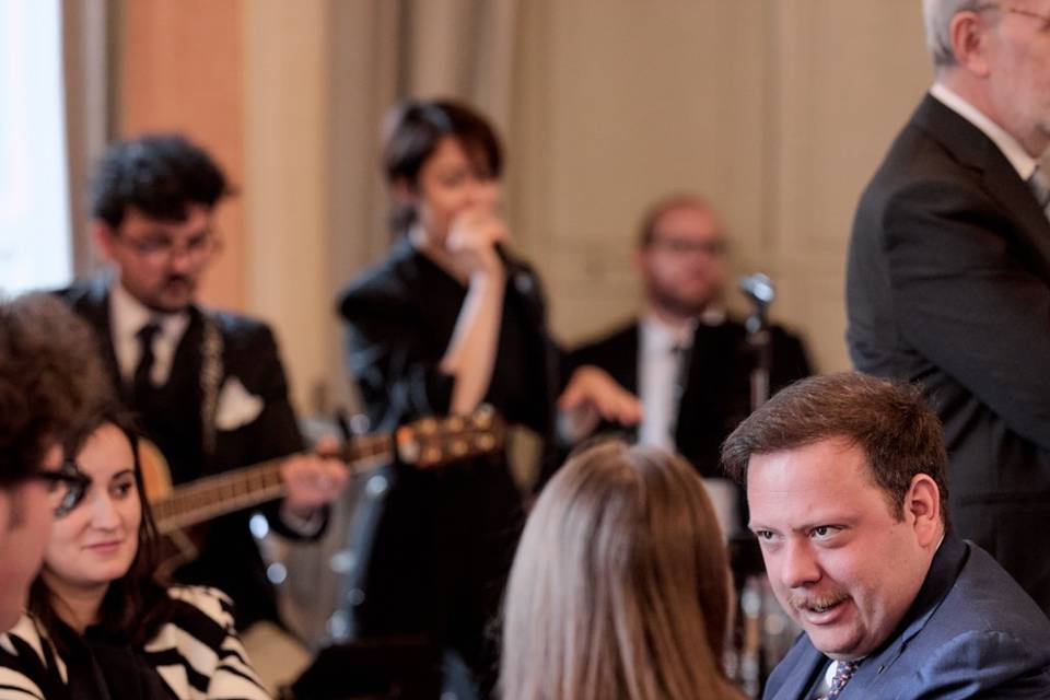 Aperitivo cantato matrimonio