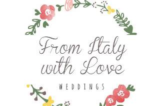 From Italy with Love Weddings Logo nuovo