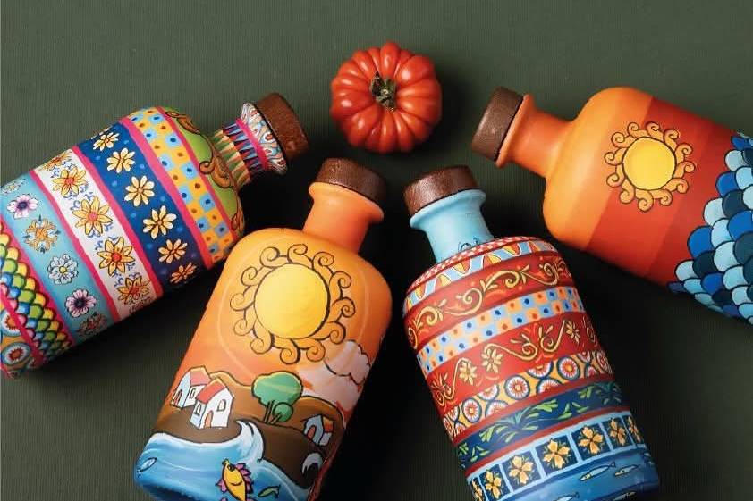 Linea Iconica bottiglie decora