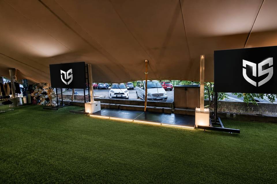 Allestimento ledwall