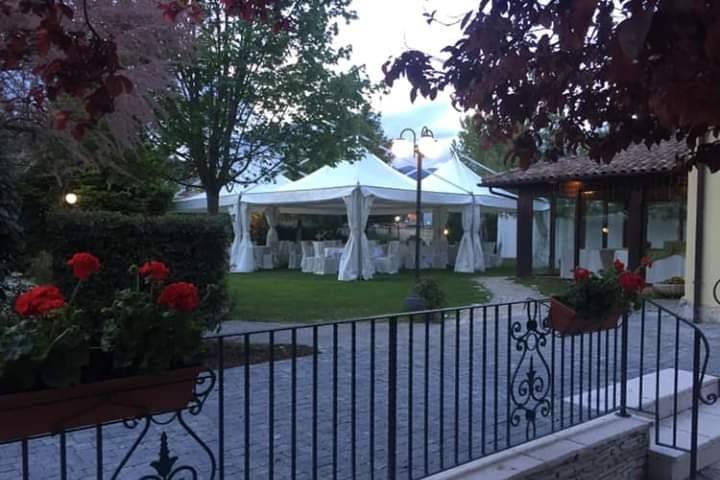 Antipasti in giardino
