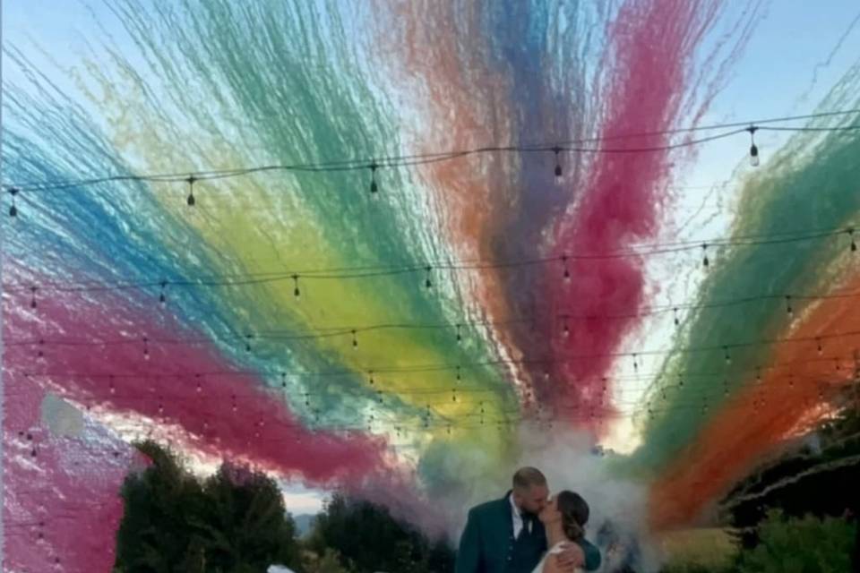 Lo sparo di colori