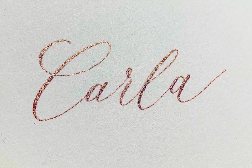 Modern calligraphy