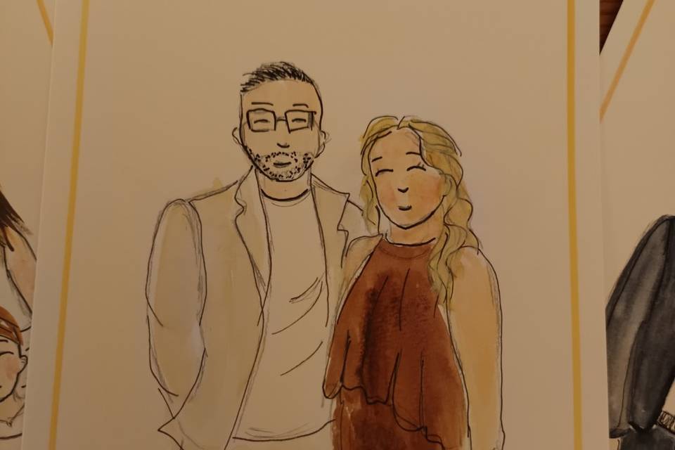 Live sketching