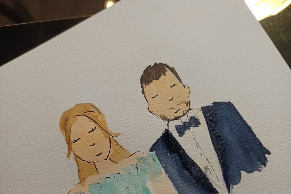 Live sketching