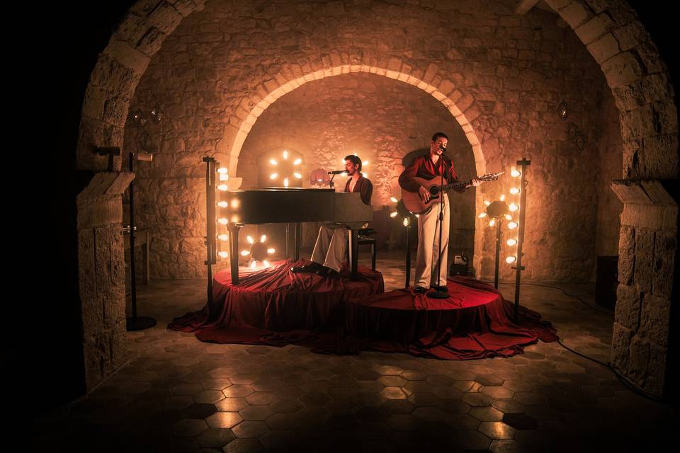 Live elegante cena/aperitivo