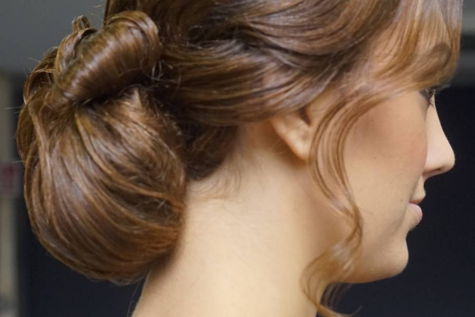 Chignon elegante