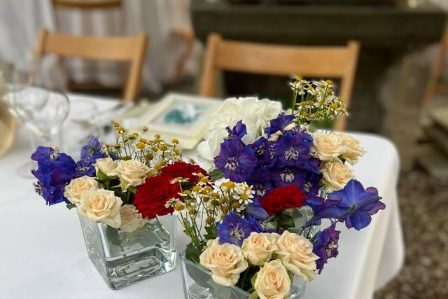 Matrimonio colori accesi