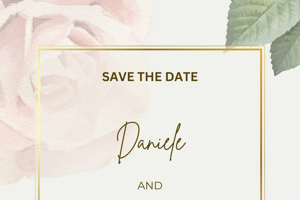 Digital Save the date