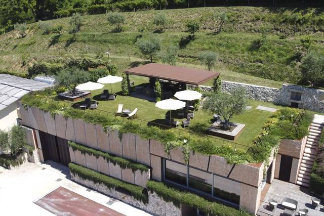 La terrazza sopra la cantina
